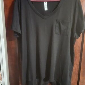 Yogalicious Black Short Sleeve Tee
